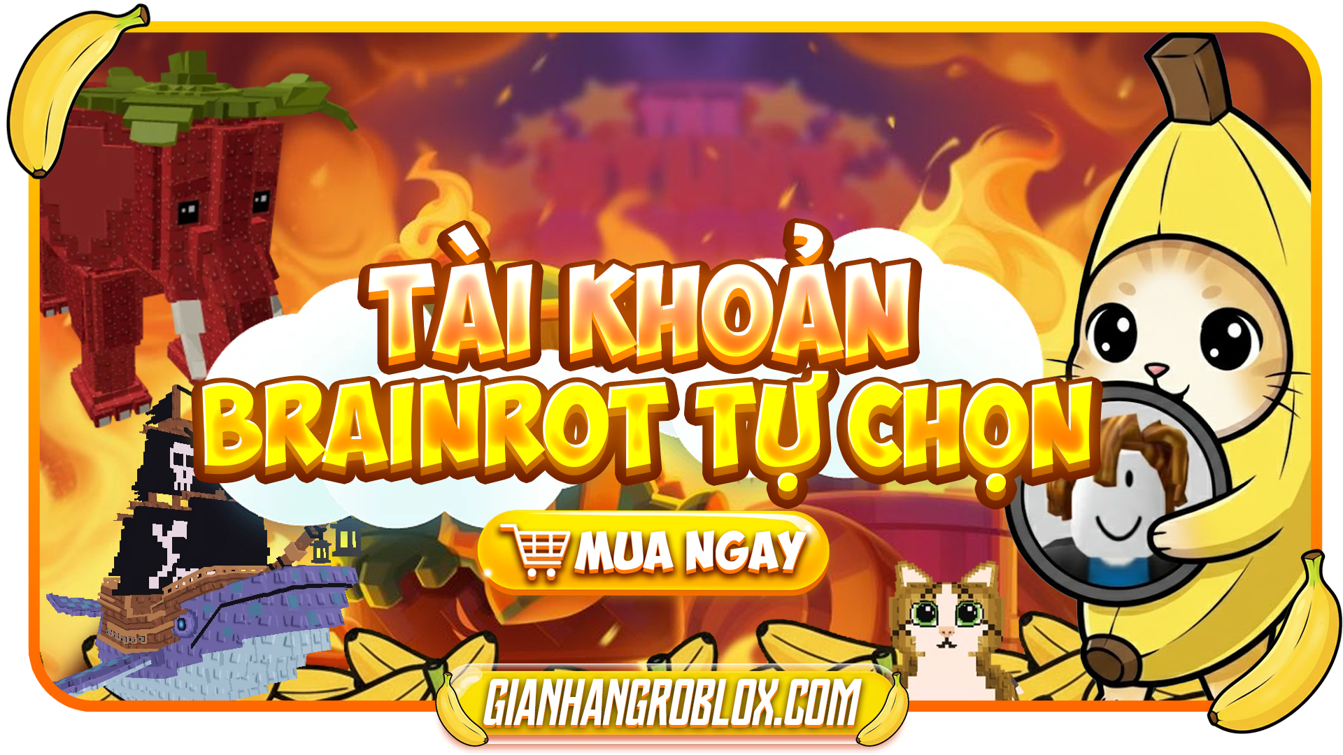 ACC BRAINROT TỰ CHỌN